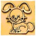 烙印模(兔子)